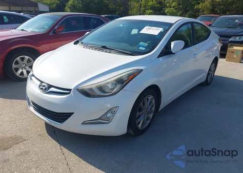 2016 Hyundai Elantra Se from USA, damaged, VIN 5NPDH4AE8GH669464